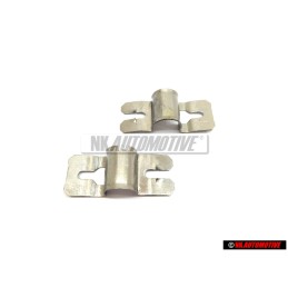 2x Original VW Clip For Brake Cable Golf Mk2 - 191609207