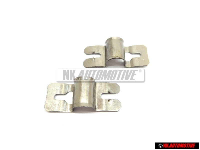 2x Original VW Clip For Brake Cable Golf Mk2 - 191609207