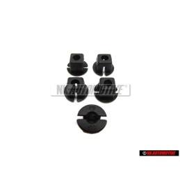 5x Original VW Expanding Nut - 533853139
