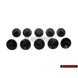 10x Original VW Clip Sound Absorber Bonnet Vw T4 - 701863841
