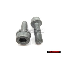 2x Original VW Socket Head Bolt With Hexagon Socket Head (Combi) - N 90740302
