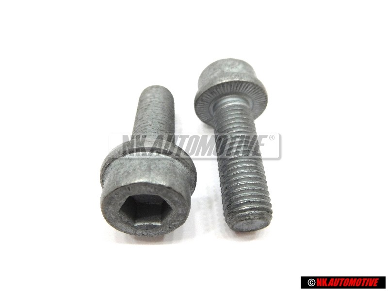 2x Original VW Socket Head Bolt With Hexagon Socket Head (Combi) - N 90740302
