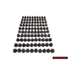 100x Original VW Expanding Nut Retaining Grommet - 865853231A