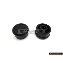2x Original VW Rear View Interior Mirror Adjuster Remote Knob - 191857520A 01C