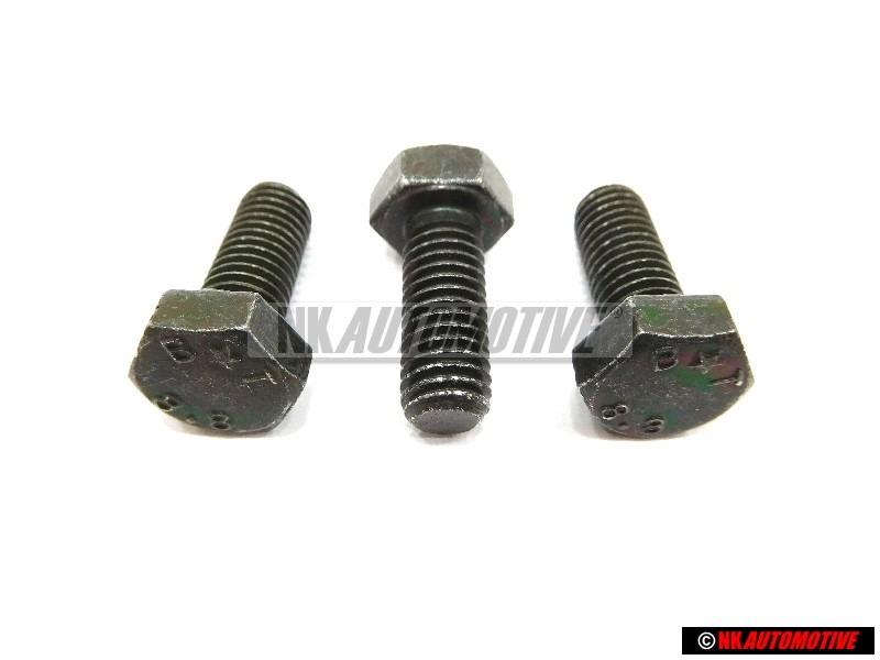 3x Original VW Hexagon Bolt - N 01024016