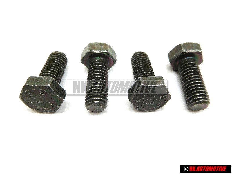 4x Original VW Hexagon Bolt - N 01024016