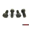4x Original VW Hexagon Bolt - N 01024016