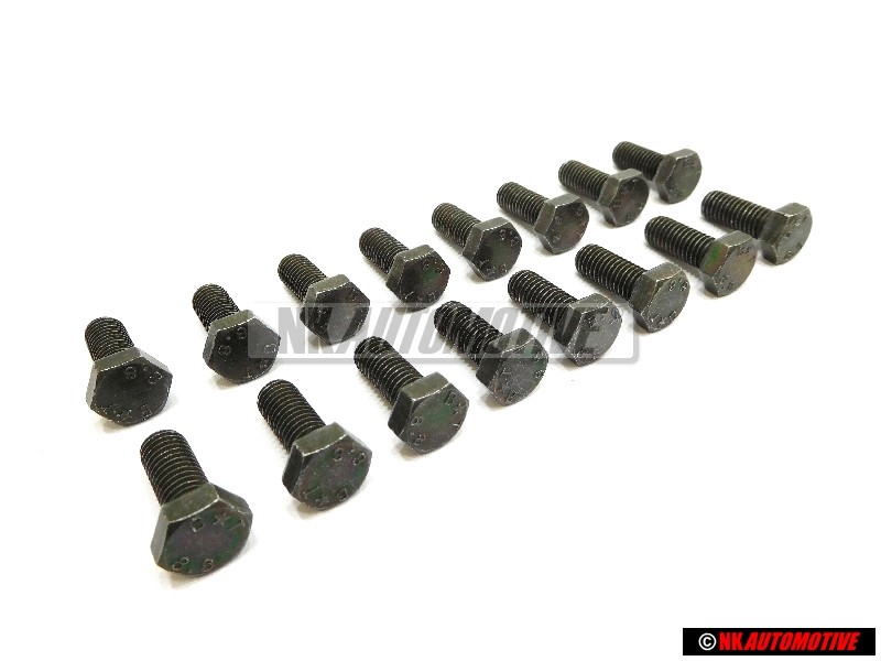 16x Original VW Hexagon Bolt - N 01024016