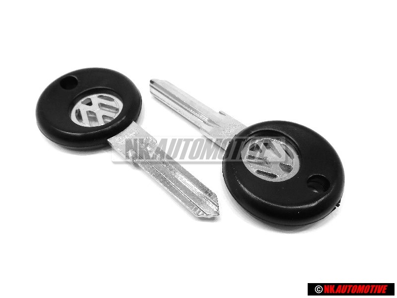 2x Original VW Blank Key N Profile - 251837219A