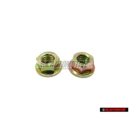 2x Original VW Hexagon Collar Nut M5 - 171857026A