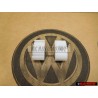 2x Original VW 2 Point Brake Pipe Line Retaining Clip Holder Bracket - 811611797