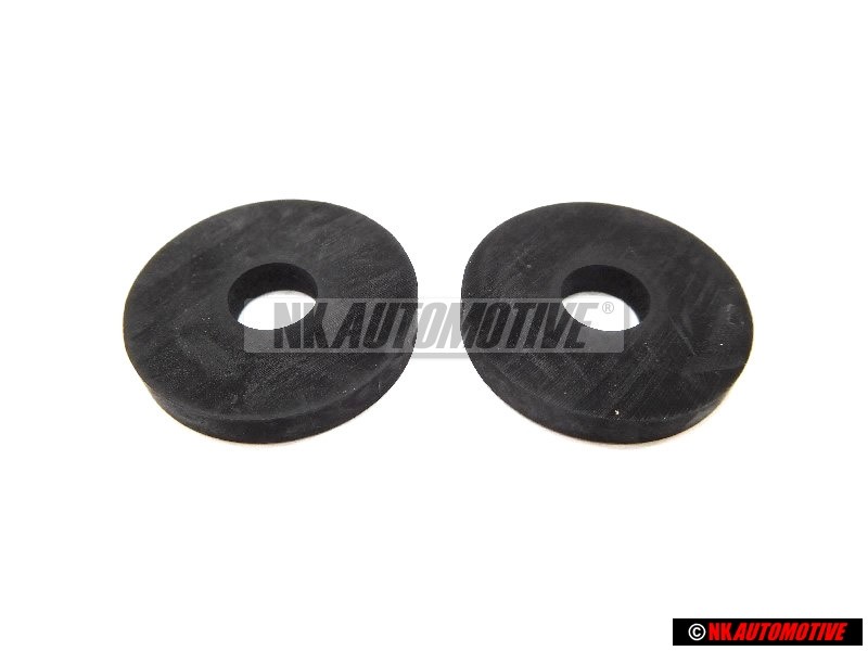 2x Original VW Air Filter Radiator Rubber Bushing Washer - 171121276D