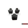 3x VW Classic Parts Badge Emblem Grommet Bung - 211853619
