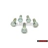 5x Original VW Hexagon Head Panel Screw 6.5x19 - N 0159461