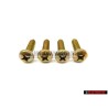 4x Original VW Oval Head Panel Screw 6.3x25 - N 0139351