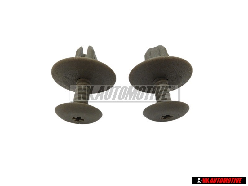 2x Original VW Clip Beaver - 1H0867199A T21