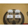 4x Original VW 2 Point Brake Pipe Line Retaining Clip Holder Bracket - 811611797
