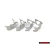 4x Original VW Wheel Centre Hub Cap Retaining Clip Spring - 321601175C