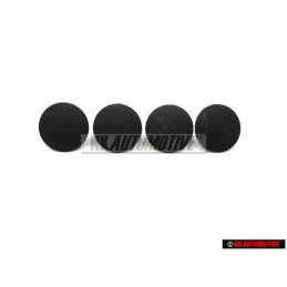 4x Original VW Moulded Headlining Headliner Clip - 321867838 01C