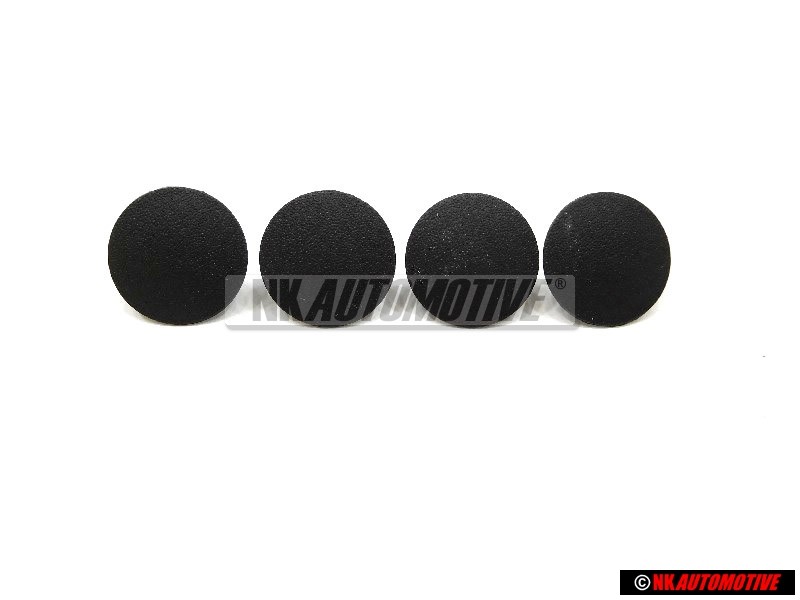 4x Original VW Moulded Headlining Headliner Clip - 321867838 01C