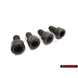 4x Original VW Rear Brake Caliper Carrier Bolt M10x1.25x20 - N 0199123