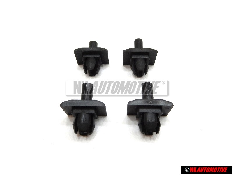 4x Original VW Front Grill or Lower Spoiler Securing Clip - 171853695A