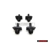 4x Original VW Front Grill or Lower Spoiler Securing Clip - 171853695A
