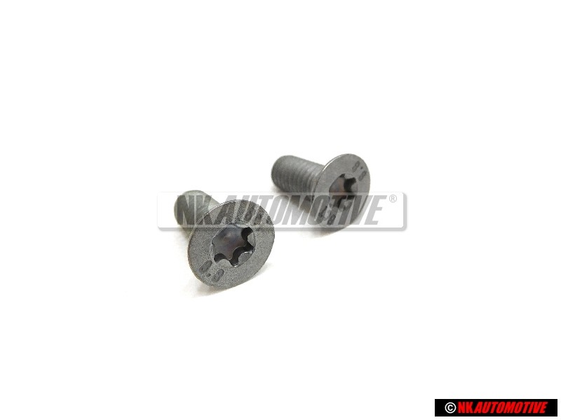 2x Original VW Hex Socket Countersunk Bolt - N 10648301