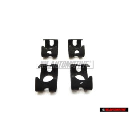 4x Original VW Brake Hose Retaining Clip Spring - 4D0611715B