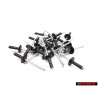 20x Original VW Front Rear Wheel Arch Flare Trim Pop Rivet 14mm - N 90634901