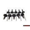 10x Original VW Front Rear Wheel Arch Flare Trim Pop Rivet 14mm - N 90634901