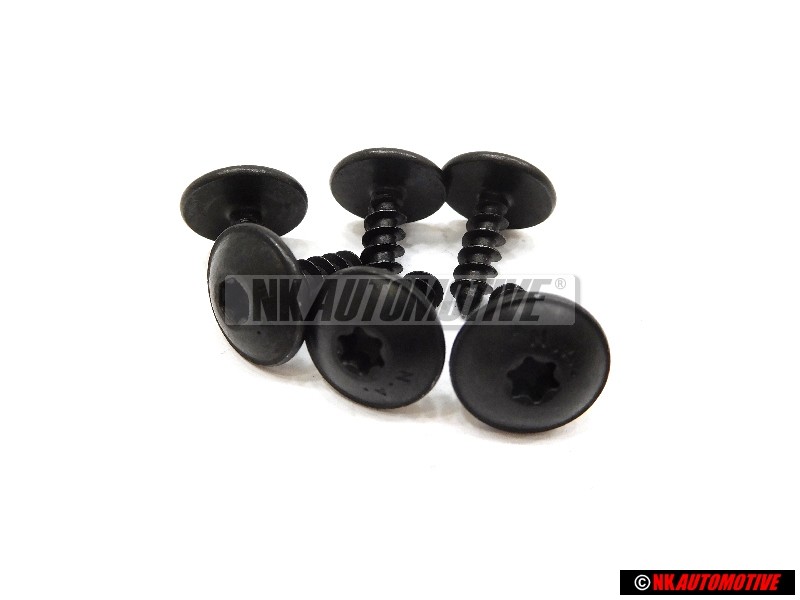 6x Original VW Hexagon Socket Head Panel Bolt 5x16 - N 90974701