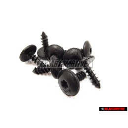 8x Original VW Hexagon Socket Head Panel Bolt 5x16 - N 90974701