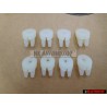 8x Original VW Grab Handle Expanding Nut - 155867199