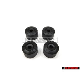 4x Original VW Wheel Bolt Lug Nut Cover Cap - 1K0601173 9B9