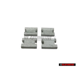 4x Original VW Clip - 191819145A