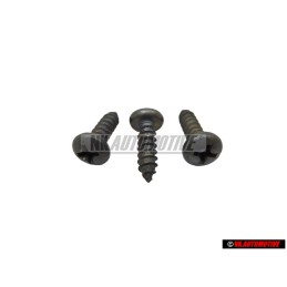3x Original VW Oval Head Panel Screw - N 01396111