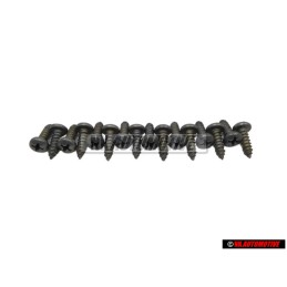 16x Original VW Oval Head Panel Screw - N 01396111