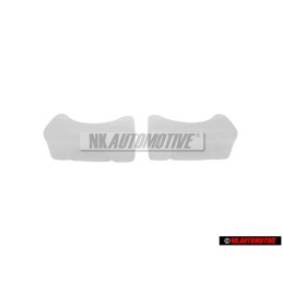 2x Original VW Front Seat Rail Runner Guide Piece Clip Slider - 435881203A