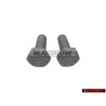 2x Original VW Rear Axle Stub Shaft Hexagon Bolt M10x32 - N 90877301