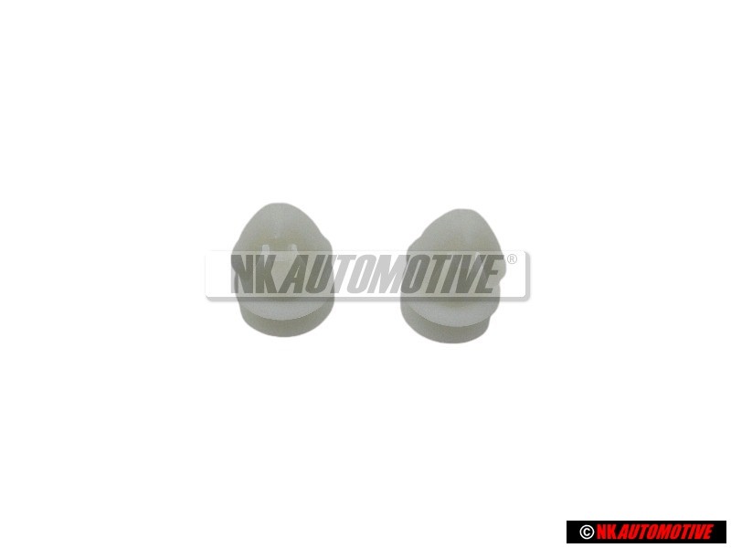 2x Original VW Side Moulding Trim Strip Clip Fastener - 191853585A