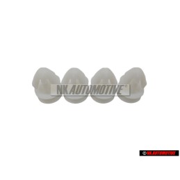 4x Original VW Side Moulding Trim Strip Clip Fastener - 191853585A