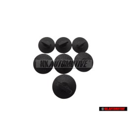 7x Original VW Clip Sound Absorber Bonnet Vw T4 - 701863841