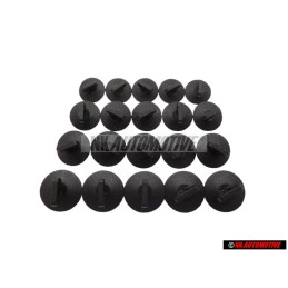 20x Original VW Clip Sound Absorber Bonnet Vw T4 - 701863841