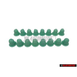 16x Original VW Side Moulding Trim Clip Grommet - 1H0853586