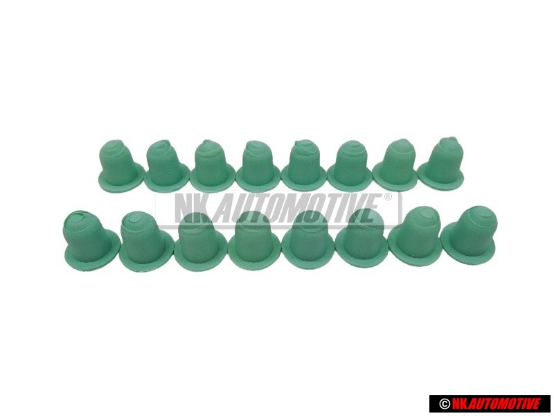 16x Original VW Side Moulding Trim Clip Grommet - 1H0853586
