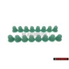 16x Original VW Side Moulding Trim Clip Grommet - 1H0853586