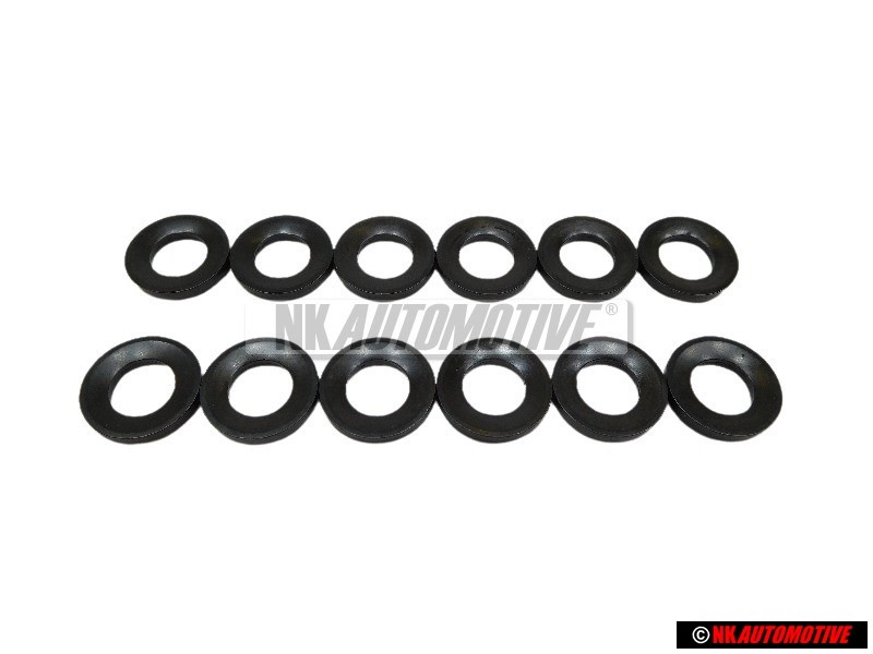 12x Original VW Rear Axle Stub Belleville Spring Washer - 321501119A