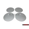 4x Original VW Hockenheim Wheel Rim Centre Hub Cap Cover - 191601149B