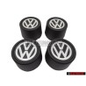 4x Original VW Wheel Centre Hub Cap Atiwe Rims - 255601151A